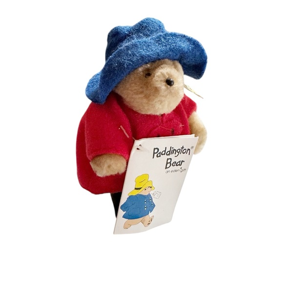 Paddington Bear 1998 Eden Toys Bear in a Bag Blue Hat 5” - Picture 2 of 7